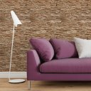 Ver imagem 2 de Papel de Parede Decorativo Pedra Canjiquinha em Tons Terrosos 1,5m