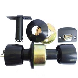 Fechadura Tubular 90 mm Vouga Preto - 2