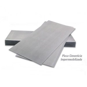 Placa Cimenticia Sem Rebaixo 10 x 1200 x 2400 mm - Brasilit