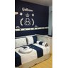 1. Kit Painel de Parede Completo Urso Príncipe Decoração Quarto do Bebê - Completo - 5