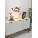 Ver imagem 3 de Cantinho do café 37x24cm Lettering em Madeira Mdf Aplique Parede
