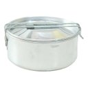 Ver imagem 1 de Marmita Redonda Em Alumínio 16 Cm - Retro Classica Operaria