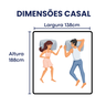 Base de Cama Box Casal 138x188 Bege Suede - 4