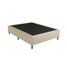 Base de Cama Box Casal 138x188 Bege Suede - 1