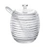 Açucareiro de Cristal Lyor Colmeia com Tampa e Colher 210ml - 2