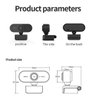 Webcam 1080P HD USB Foco Automático com Microfone - 9