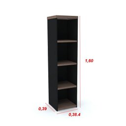 Armário Nicho PE40 - Madeira - Walnut - 1