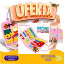 Ver imagem 4 de Maleta Educativa Montessori Sensorial Atividades e Alfabeto