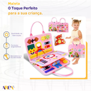 Ver imagem 3 de Maleta Educativa Montessori Sensorial Atividades e Alfabeto