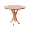 Conjunto Mesa de Jantar Tampo de Madeira 90cm com 2 Cadeiras Eiffel - Azul - 2