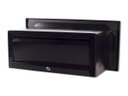 Ver imagem 4 de Caixa Correio Techinox Carta Luxo Linear Preta Fosca 23 Profundidade