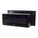 Ver imagem 4 de Caixa Correio Techinox Carta Luxo Linear Preta Fosca 30 Cm Profundidade