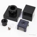 Ver imagem 4 de Acabamento Para Registro Quadrado ABS Preto Pressão PQ K10