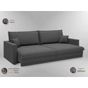 Ver imagem 6 de Sofá Tango 2,20m sem Caixa, Retrátil e Reclinável Linho Soft Grafite - Netsofas