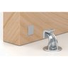 Prendedor de porta magnético adesivo para porta pivotante Branco - 2 unidades - 3