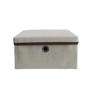 Caixa Organizadora Ilhós com Tampa 28x15x28