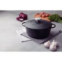 Ver imagem 2 de Caçarola Tramontina Trento em Ferro Esmaltado Antiaderente Starflon Excellent 24 cm 4 L