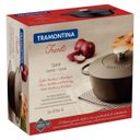 Ver imagem 3 de Caçarola Tramontina Trento em Ferro Esmaltado Antiaderente Starflon Excellent 24 cm 4 L