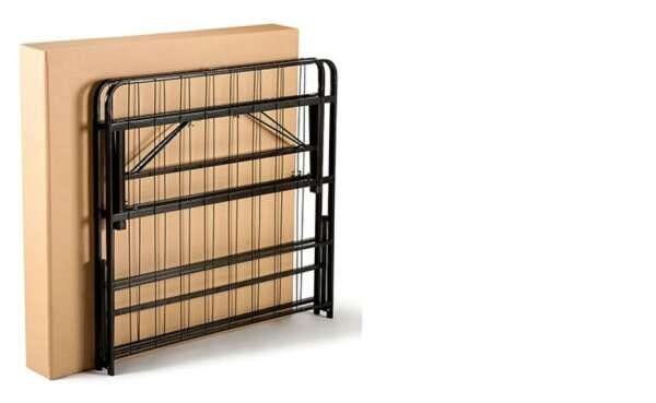 Cama Dobrável Em Aço Para Até 450kg Casal 138cm H-197 - Hashigo - 3