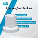 Ver imagem 2 de Acabamento para Registro Docolbase Itapema Bella Abs Blukit C-40 Branco