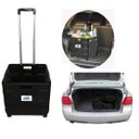 Ver mais imagens de Carrinho Compras Carga Cesto Transporte Dobrável Tipo Maleta Carrinho de Compra
