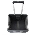 Ver imagem 5 de Carrinho Cesto de Transporte Dobrável Multifuncional e Multiuso