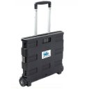 Ver imagem 3 de Carrinho Cesto de Transporte Dobrável Multifuncional e Multiuso