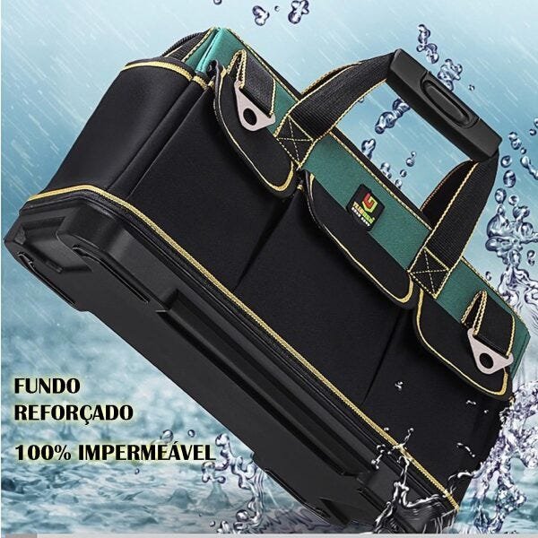 MALA PARA FERRAMENTAS COM FUNDO REFORÇADO TAMANHO GRANDE - 4