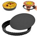 Ver imagem 1 de Forma Para Torta Metal Antiaderente Com Fundo Removível 26cm