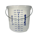 Ver imagem 3 de Balde Plástico Graduado Transparente 12 Litros com Alça