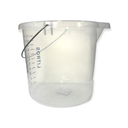 Ver imagem 2 de Balde Plástico Graduado Transparente 12 Litros com Alça