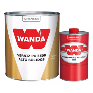Verniz Automotivo Wanda 5500 Alto Solidos Pu + Catalisador
