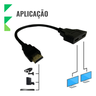 Cabo Hdmi Divisor Splitter Duplicador Y 1 Macho para 2 Fêmea - 2