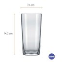 Ver imagem 4 de Copo Long Drink para Bar 390ml 12 Unidades - Nadir 2603/103