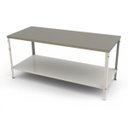 Ver imagem 1 de Mesa Bancada Apoio Panificadora Desmontável 190L X 80P X 87A M-180 - Braesi
