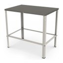 Ver imagem 1 de Mesa Panificadora Desmontável 0,93 x 0,60 x 0,87 MBR-010 - Braesi