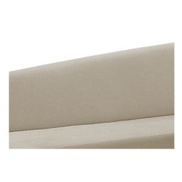 Recamier Divã Valéria 1,60M Lado Esquerdo Suede Bege - Amarena Móveis - 4