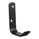 Ver imagem 1 de Kit 10 Cabides Gancho De Parede Preto Fosco Para Toalha Plus