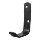 Ver imagem 2 de Kit 10 Cabides Gancho De Parede Preto Fosco Para Toalha Plus