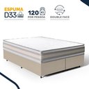Ver imagem 4 de Cama Box com Colchão de Espuma D33 Double Face Territory Hellen Queen 158cm