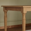 Ver imagem 2 de Conjunto de Mesa e Cadeiras Rubia 6 Lugares Tampo Madeira Linho Marrom 160cm Mpozenato