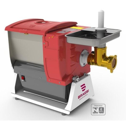 Amassadeira Basculante Semi Rápida ( lenta) 5kg Extrusora massa Aeli-520 Bivolt Braesi