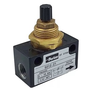 - Válvula Controle de Vazão 1/4'' Npt 2-10bar - Parker 5012-21