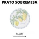 Ver imagem 2 de Prato Sobremesa Cerâmica Linha Limão Amalfitana Alleanza Unitário KIT COM 6 UNIDADES