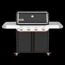 Ver imagem 1 de Churrasqueira a Gás Genesis e-415 Aço Inox Preta Weber