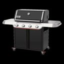 Ver imagem 2 de Churrasqueira a Gás Genesis e-415 Aço Inox Preta Weber