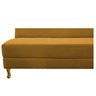 Recamier Divã Valéria 1,60M Lado Esquerdo Suede Mostarda - Amarena Móveis - 7