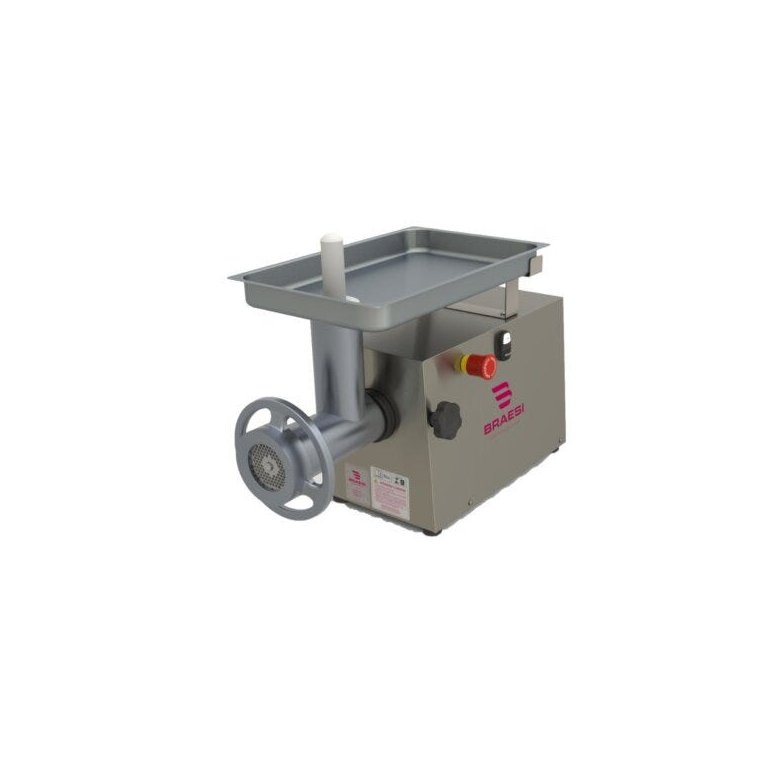 Moedor de Carne Bivolt Bocal 22 Motor 1,25CV Aço Inox BMC-22/1 G2 Braesi