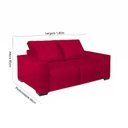 Ver imagem 2 de Sofá Istambul 3 Lugares 1,80cm - de Casa Décor e Estofados.