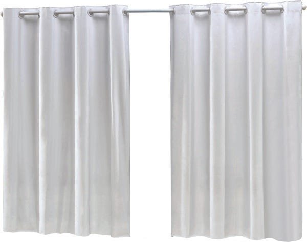 Cortina Corta Luz Blackout Blecaute 2 80 x 1 60 - Branco